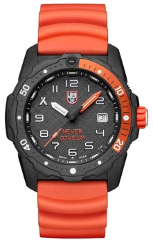 Image of Luminox Bear Grylls Survival Sea Series Orange Silicone Watch