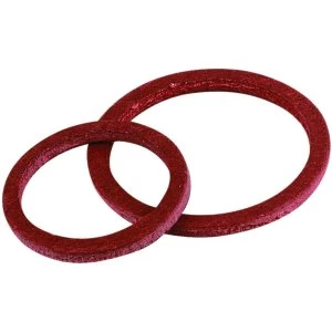 Image of Wickes Fibre Washers - 8 x 12mm and 2 x 19mm Pack of 10
