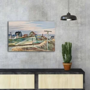 Image of FAMOUSART-034 Multicolor Decorative Canvas Painting