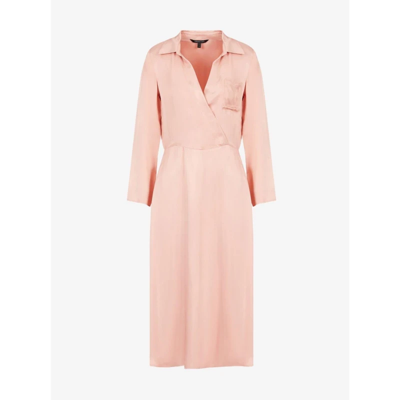 Image of Armani Exchange Dress Pink female 8