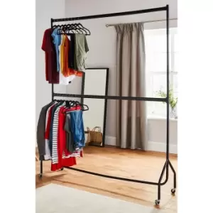 Image of Two Tier Heavy Duty 6ft x 7ft Clothes Rail
