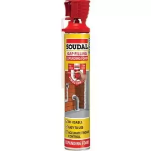 Image of Soudal Genius Gun Gap Filling Expanding Foam 750Ml Champagne