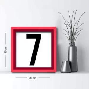 Image of 3030AHS-0110k Multicolor Decorative Framed MDF Painting