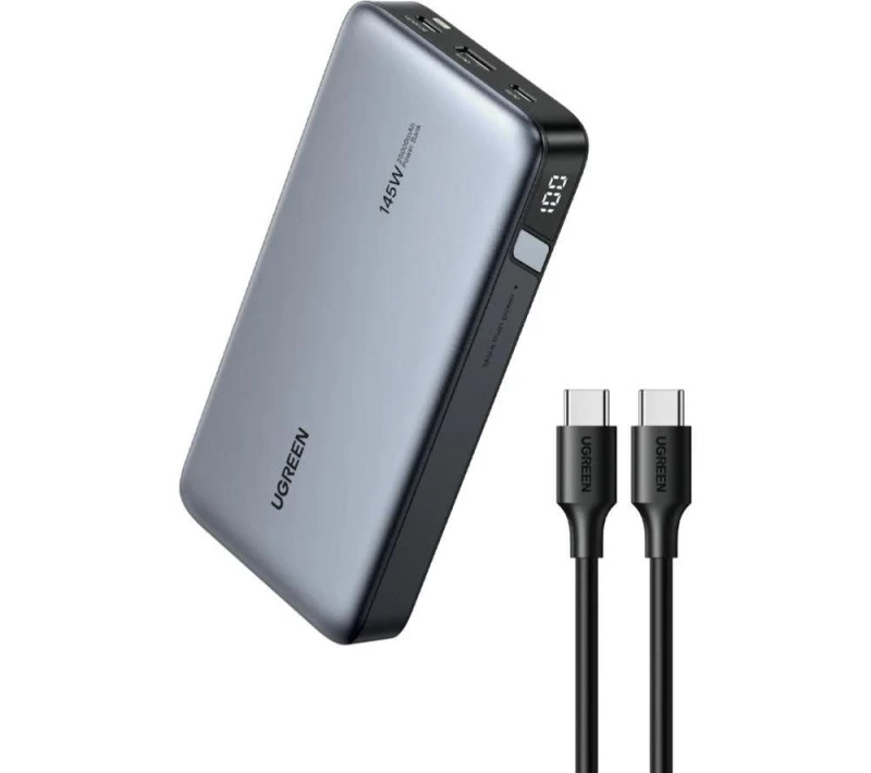 Image of UGREEN Nexode 25000 mAh Portable Power Bank - Grey, Silver/Grey 6941876213528