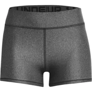 Image of Under Armour HeatGear Mid Shorty Shorts Womens - Grey