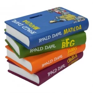 Image of Roald Dahl Books 3D Money Bank