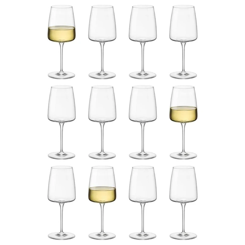 Image of Bormioli Rocco Nexo Wine Glasses - 380ml - Pack of 12 in Clear Clear Unisex