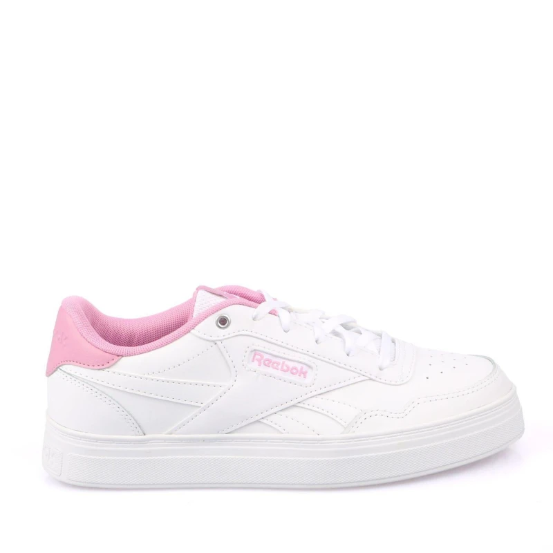 Image of Reebok Court Advance Bold Trainers White Pink female UK 4