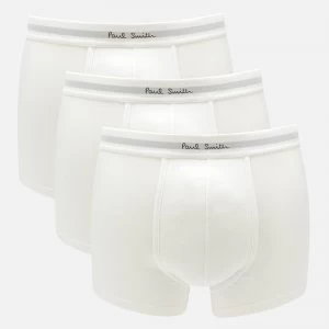Image of Paul Smith Mens 3 Pack Trunks - White - S