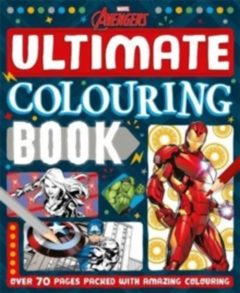 Image of Marvel Avengers: The Ultimate Colouring Book Paperback / softback