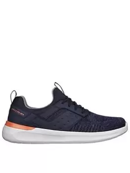 Image of Skechers Air-cooled Goga Mat Arch Trainer - Navy, Size 8, Men