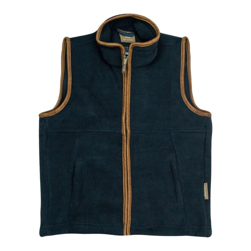Image of Jack Pyke Countryman Thermal Fleece Gilet in Navy Size: XS Navy Unisex XS
