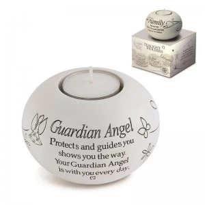Image of Said with Sentiment Tea Light - Guardian Angel