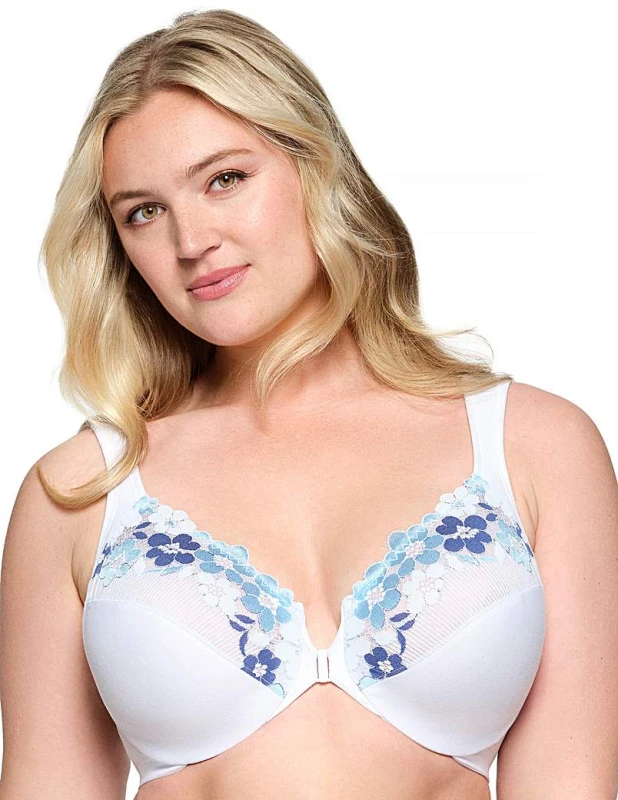 Image of Glamorise Glamorise 1241 WonderWire Bra White - Glamorise - Size: 46B White Female 46B VK68706