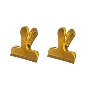 Image of Sass & Belle Brass Clip - Set of 2
