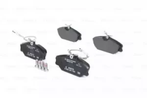 Image of Bosch 0986461765 BP613 Brake Pad Set Disc Brake Front Axle