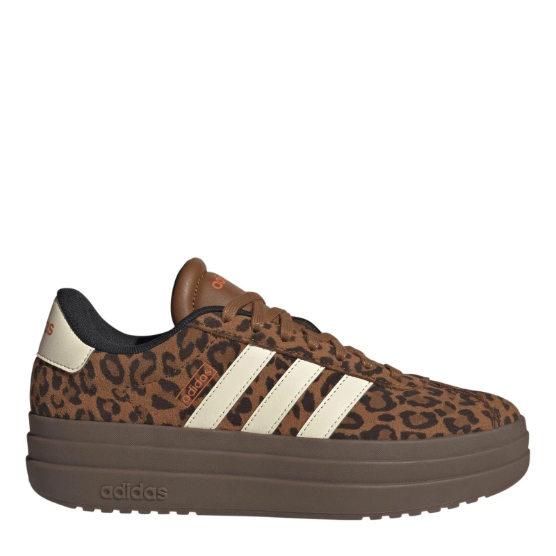 Image of adidas VL Court Bold Womens Trainers Low Trainers 4 (36.7) Brown 27207377240