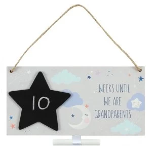Image of Grandparents Countdown Plaque