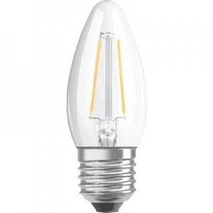 Image of OSRAM LED (monochrome) EEC A++ (A++ - E) E27 Candle 2.5 W = 25 W Warm white (Ø x L) 35mm x 95mm Filament