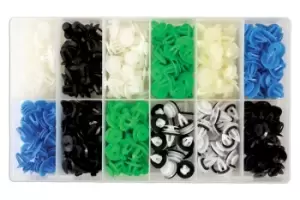 Image of Assorted Box of Panel Clips European Market 320 PC Connect 36048