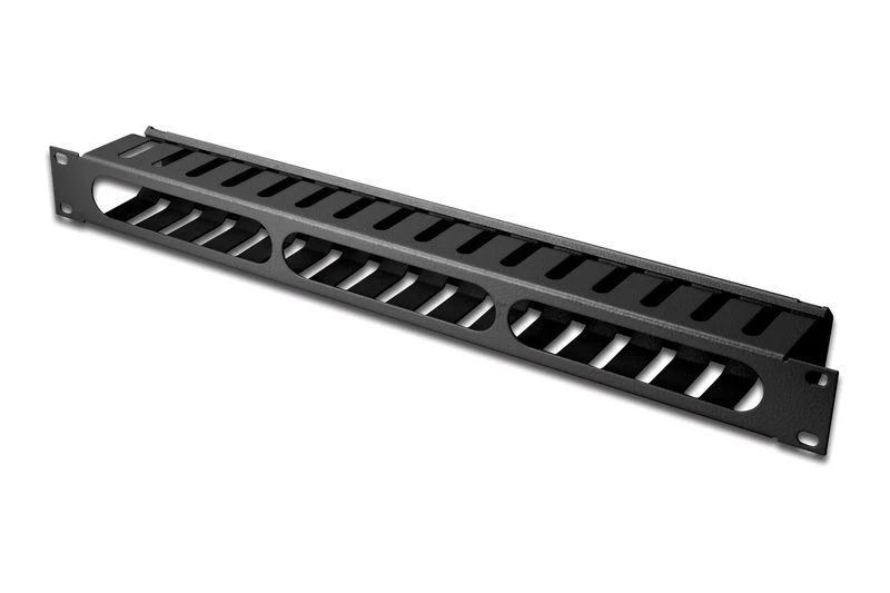 Image of Equip 19" Rack Mount Cable Management Panel. Black