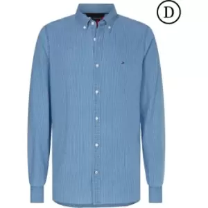 Image of Tommy Hilfiger Indigo Shirt Mens - Blue