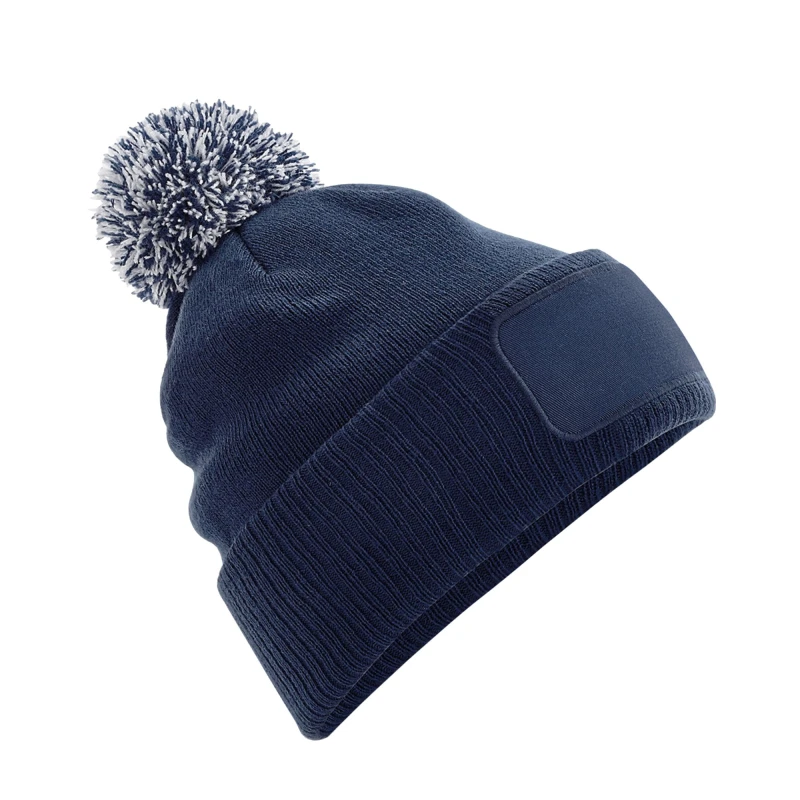 Image of Beechfield Beechfield Men Snowstar Printers Beanie in Navy Navy One Size Male 5059000427848