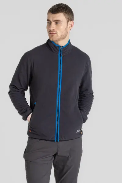 Image of Craghoppers CO2 Renu' Full Zip Fleece Charcoal