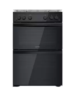 Image of Indesit Id67G0Mmb/Uk Double Oven Gas Cooker