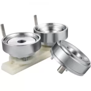 Image of VEVOR Badge Punching Die 2.2 inch/56mm Round Punching Die with ABS Slide Button Die Carbon Steel Badge Maker Part Aluminum Alloy Core Compatible with