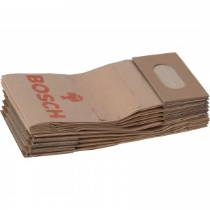 Image of Bosch Paper Dust Bags for PEX GEX and PSS Sanders Pack of 10