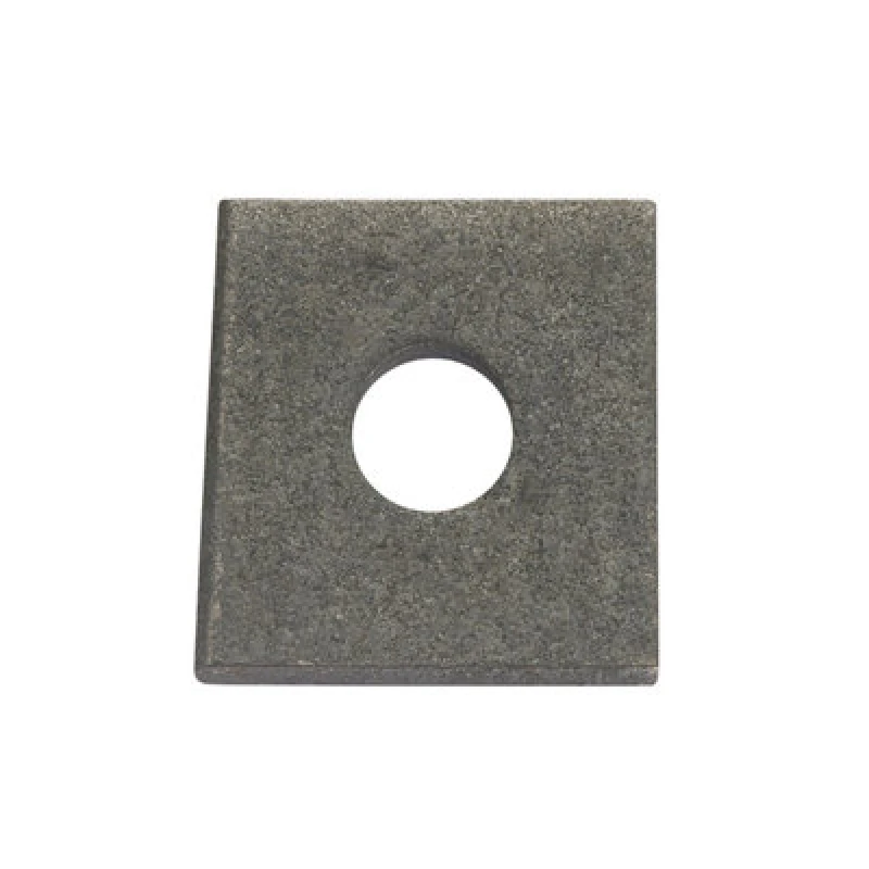 Image of Unifix Square Plate Round Hole Washers Galv - M10 X 50 X 3.0 - Vps 50 3 10 080 - Box Of 100
