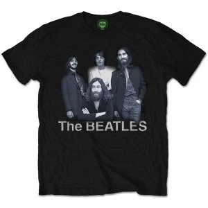 Image of The Beatles - Tittenhurst Table Unisex Medium T-Shirt - Black