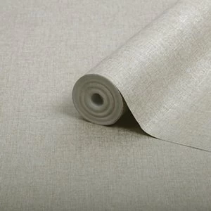 Image of Graham & Brown Boutique Sieta Silver effect Embossed Wallpaper