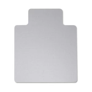 Image of Floortex Computex Advantagemat Anti static Rectangular Mat with Lip for Low Pile Carpet 1200 x 900mm Clear