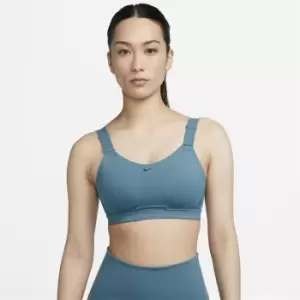 Image of Nike Pro Alpha Sports Bra Womens - Blue