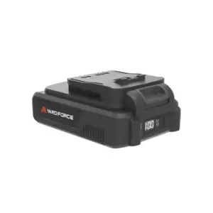 Image of Yard Force 20V 2.5Ah Battery Suitable For All Products - Orange & Black