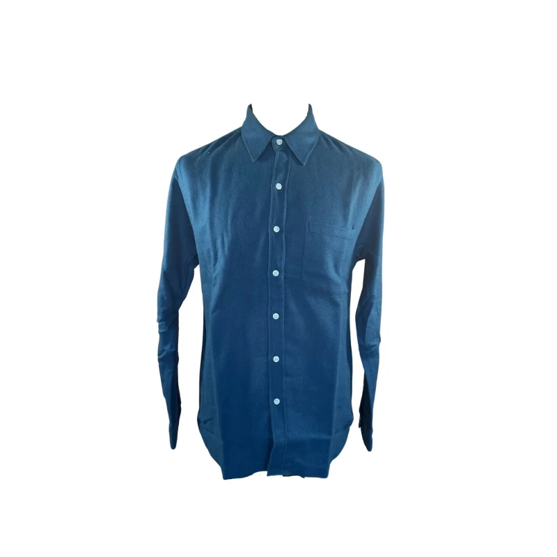 Image of Colorful Standard Shirt Colorful Standard Organic Flannel Bleu Male S