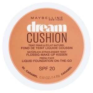 Image of Maybelline Dream Cushion Liquid Foundation 60 Caramel Nude