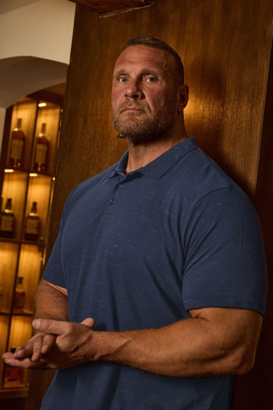 Image of BadRhino Marl Polo Shirt Dark Navy