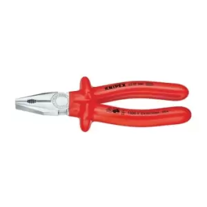 Image of Pince universelle longueur 250 mm plongee isolee chrome VDE KNIPEX