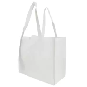 Image of Shugon Lyon Non-Woven Shopper Bag - 23 Litres (Pack of 2) (One Size) (White)
