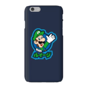Image of Nintendo Super Mario Luigi Kanji Phone Case - iPhone 6 - Snap Case - Gloss