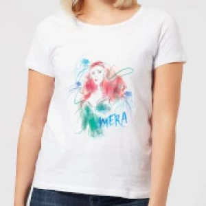 Image of Aquaman Mera Womens T-Shirt - White - S