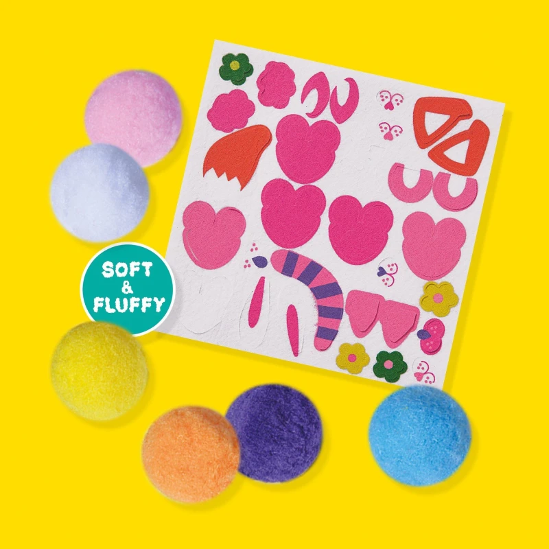 Image of SES Creative Pom pom pets Multi unisex One Size