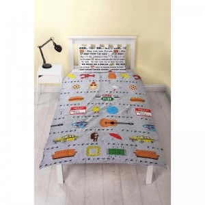 Image of Friends Manhattan Rotary Reversible Duvet Set