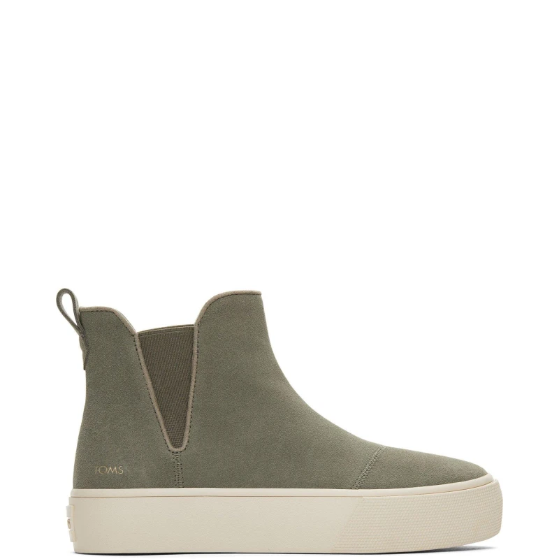 Image of Toms Fenix Platform Ankle Boot - Grey Grey 7