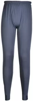 Image of Thermal Base Layer Leggings - Charcoal - Large B131CHAL PORTWEST