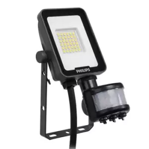 Image of Philips Ledinaire 10W IP65 LED Floodlight With PIR Sensor Warm White - 911401883683