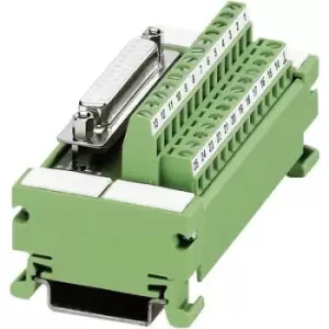 Image of Phoenix Contact 2962735 UM 45-D15SUB/B VARIOFACE-Module For D-SUB-Socket Terminal Strip - Series UM 45 D 0.14 - 1.5 mm²